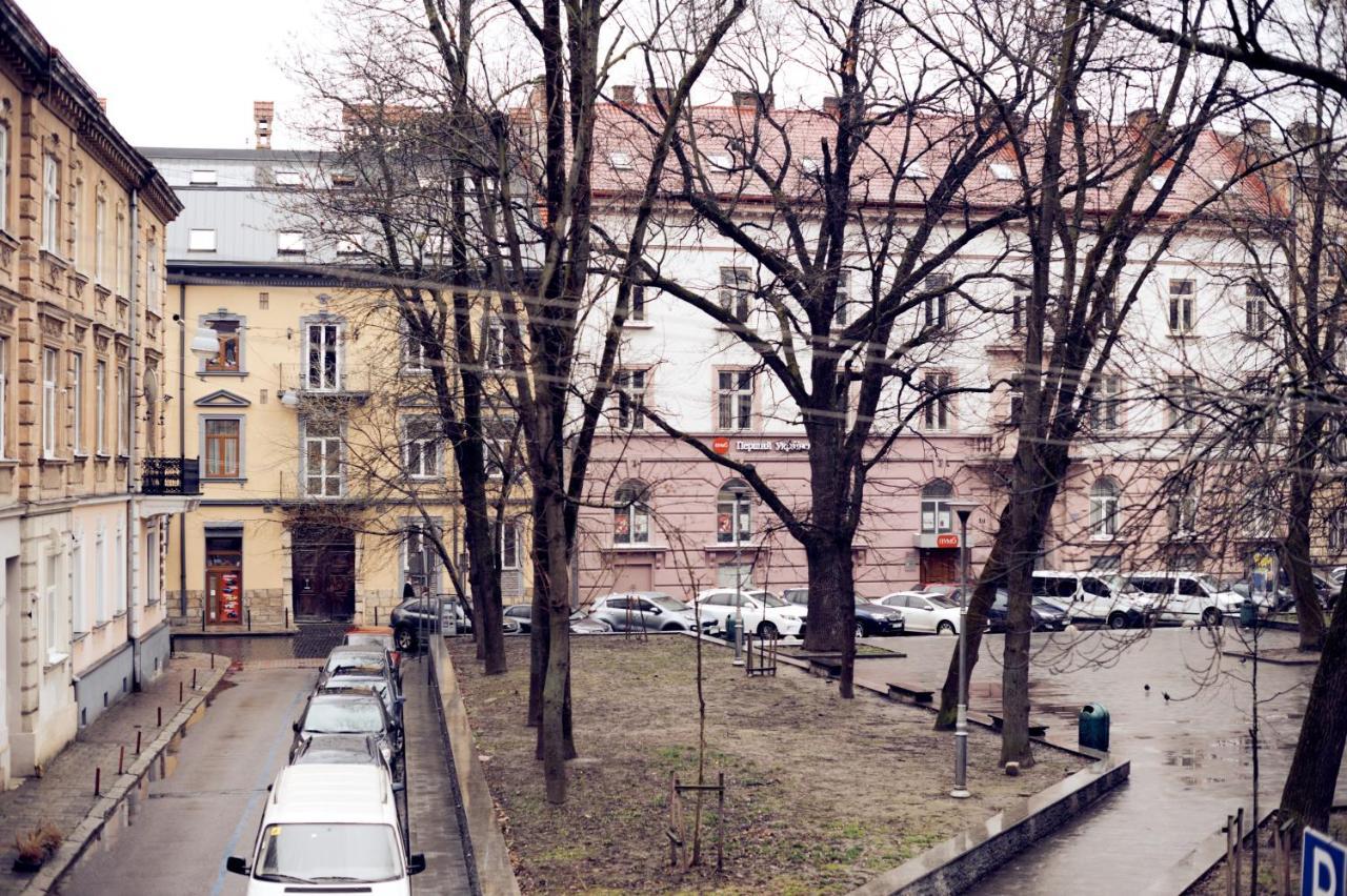 Apartments Near Potocki Palace Lviv Ngoại thất bức ảnh
