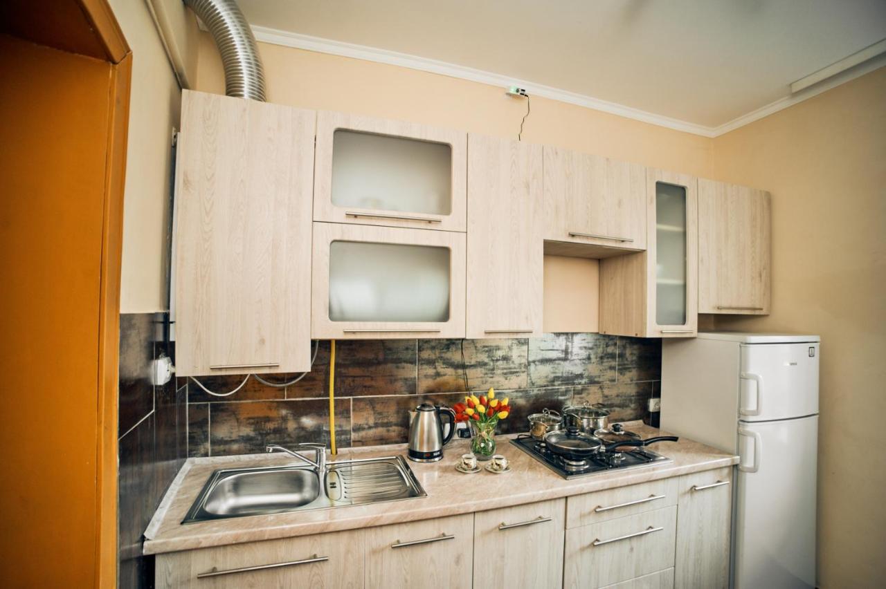 Apartments Near Potocki Palace Lviv Ngoại thất bức ảnh